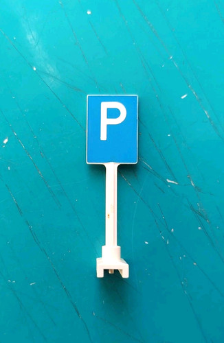 Lego legoland panneau parking - lego,