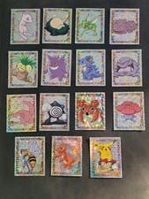 Lot De 15 Stickers Autocollants Pokémon Merlin Brillants S2 S3 S5 S8 S9 S12 S13