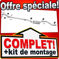 Ligne pot d'échappement pour