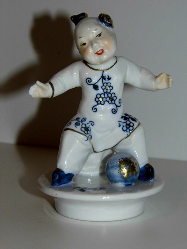 Figurine porcelaine 1950 chine - figurine,