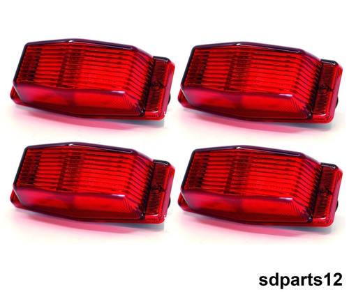Feux gabarit rouge led - rouge,
