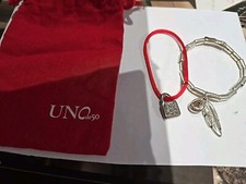 uno de 50 2 Bracelets  #B23