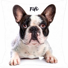 coussin chien bouledogue