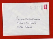 BV36-ENVELOPPE-AUTOGRAPHE-GASTON SÉBIRE-PEINTRE-1993