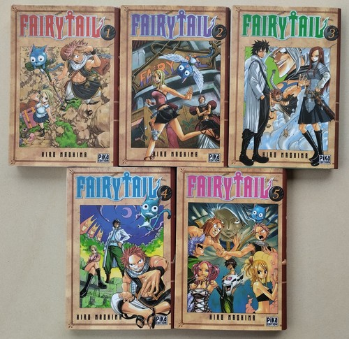 Lot mangas fairy tail - 5,