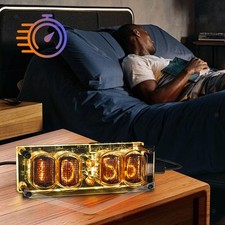 Simulation d'horloge à tube