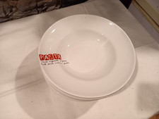 6 assiettes en faience "pasta"