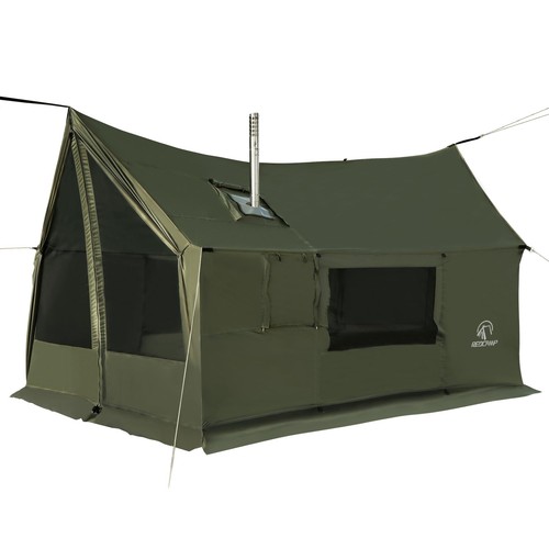 Large waterproof hot tent - waterproof,