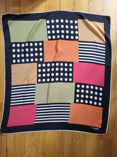 Foulard ted lapidus carre - carre, de