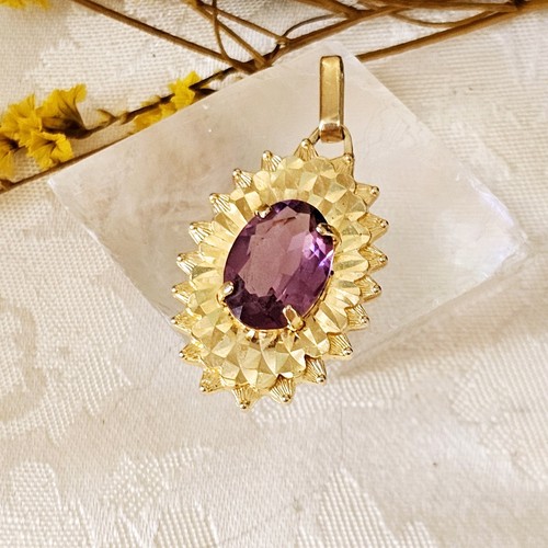 Pendentif vintage plaqué - vintage,