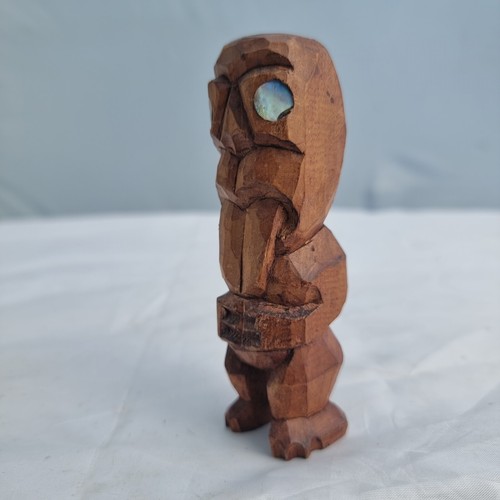 Wooden statue tiki - wooden,
