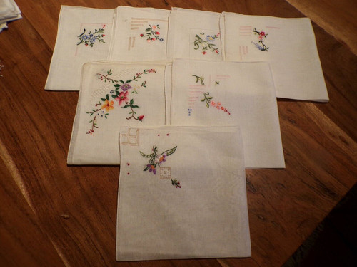 Linge ancien lot 7 - ancien,