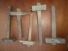 Lot de trusquin en bois outil ancien de menuisier  populaire du monde paysan