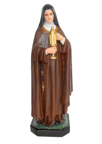 Statue santa claire - statue, in