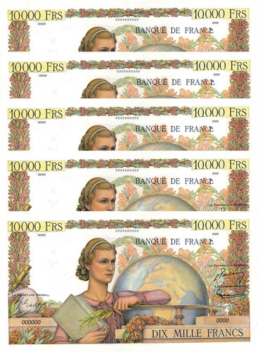 Lot billets 10000 - billets,