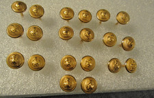 10 PAIRES de BOUTONS
