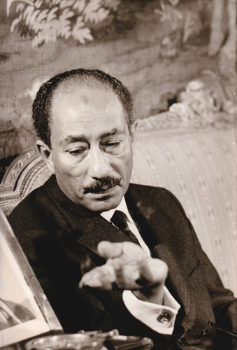 Président égyptien anouar - président,