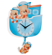 Horloge Pendule Mur Bateau