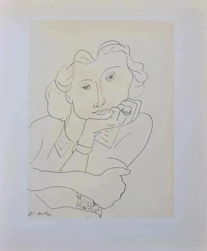 Henri matisse femme pensive - matisse,