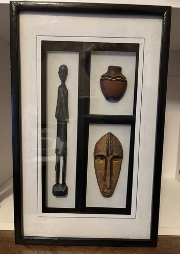 Cadre bois art africain - art,