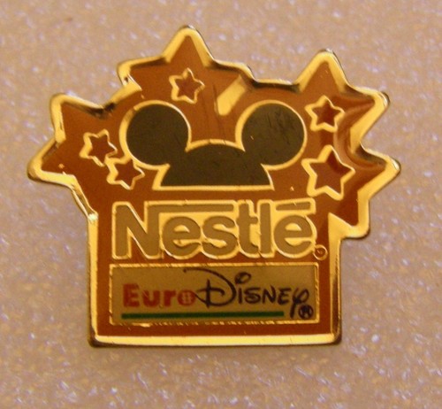Pin disney nestle eurodisney - pin's,