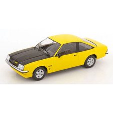 OPEL MANTA B GT/E 1975 YELLOW 1:18 Modelcargroup Auto Stradali Nouveau modèle