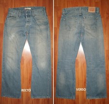 JEANS LEVIS 512 "Bootcut" W32 L32 (FR t42)  bleu clair délavé 4509