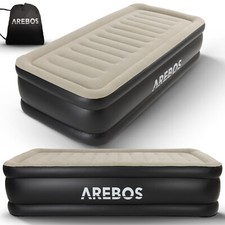AREBOS Matelas à air autogonflant Lit d'invité Matelas Lit gonflable avec pompe
