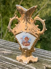 Antique Miniature GOLD VASE