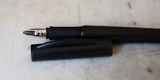 STYLO PLUME PORSCHE DESIGN P 3105 PURE BLACK TRAVELLER - PLUME OR MASSIF 18 CTS