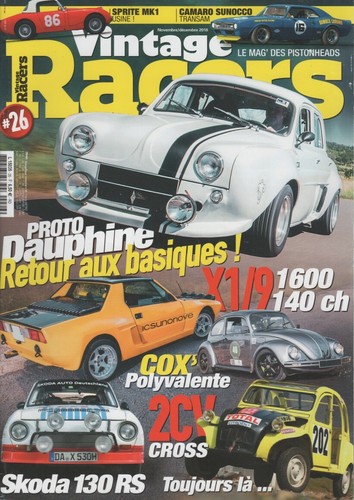Vintage racers skoda 130 - 130, rs
