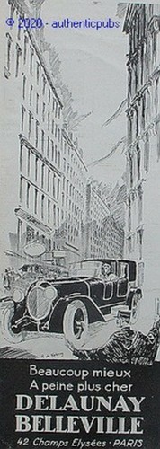 Publicite delaunay belleville - publicite,