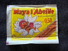 POCHETTE PACKET  STICKERS AMERICANA  MAYA L'ABEILLE 1978 NO PANINI COLLECTOR