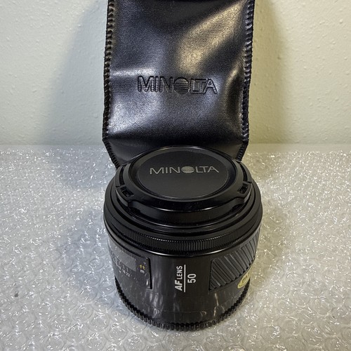 Minolta maxxum 50mm 1 - 50mm, f/1.7
