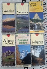 Lot de 6 cartes rando au