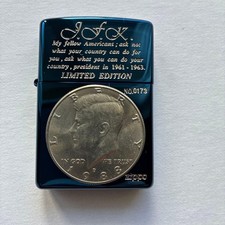 Briquet Zippo Limited JFK John