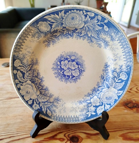 Belle assiette ancienne - belle, en