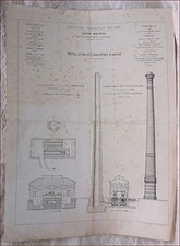 Exposition Universelle Paris 1867 Steam Boiler Prime Mover Poster Vassiviere