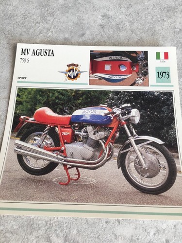 Agusta 750 1973 carte - 750,