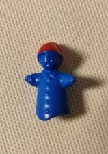 PLAYMOBIL CIRQUE MARIONNETTE POUPEE GUIGNOL BLEU ET ROUGE THEATRE