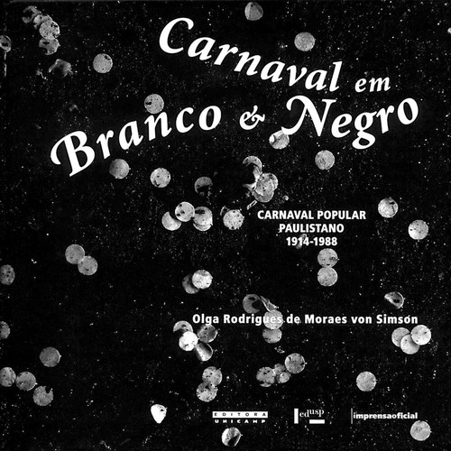 Carnaval branco negro - branco, e