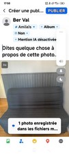 Canapé lit convertible - canapé, gris