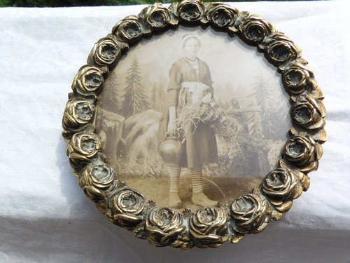 Cadre ancien bronze a - cadre, en