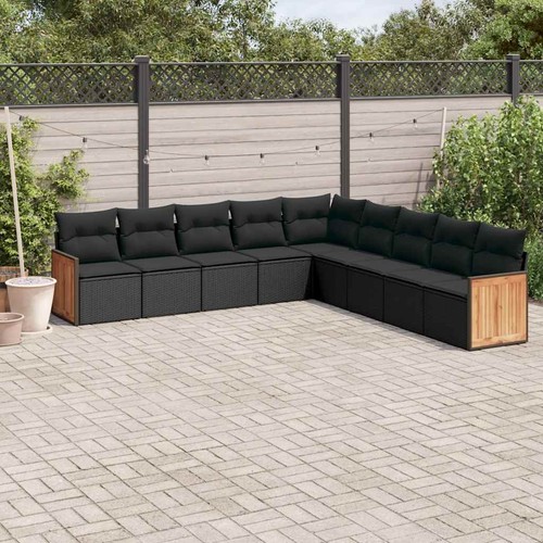 Salon jardin avec coussins - salon,