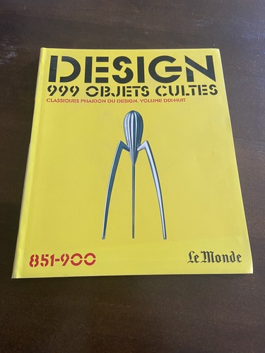 999 objets cultes design - objets, cultes.