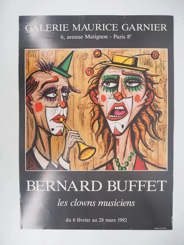 Affiche art bernard - [affiche, d'art]
