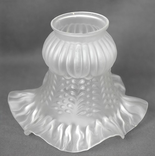 Tulipe verre lustre lampe - en,