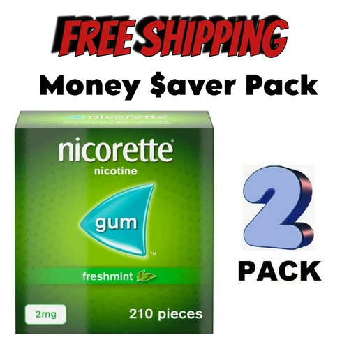 Nicorette fresh mint gum - nicorette,