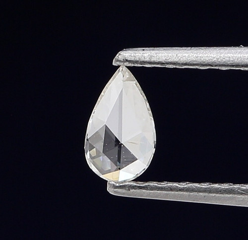 Rose cut diamond naturel poire - diamond,