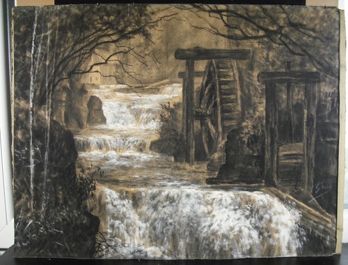 Achille gros ruines vieux - du,